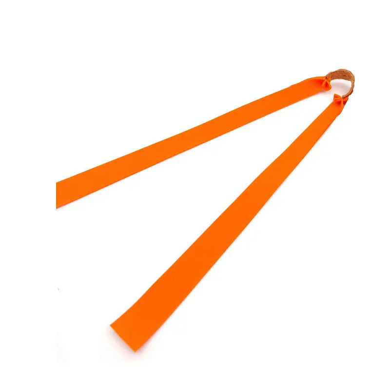 Élastiques de Lance-Pierre Plats Orange, 30 cm, 1,2 mm, avec Poche de Tir, vue 6