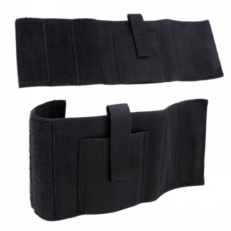 Holster de Cheville Noir Auto-Agrippant, Droitier ou Gaucher, 40 x 13 cm, vue 3