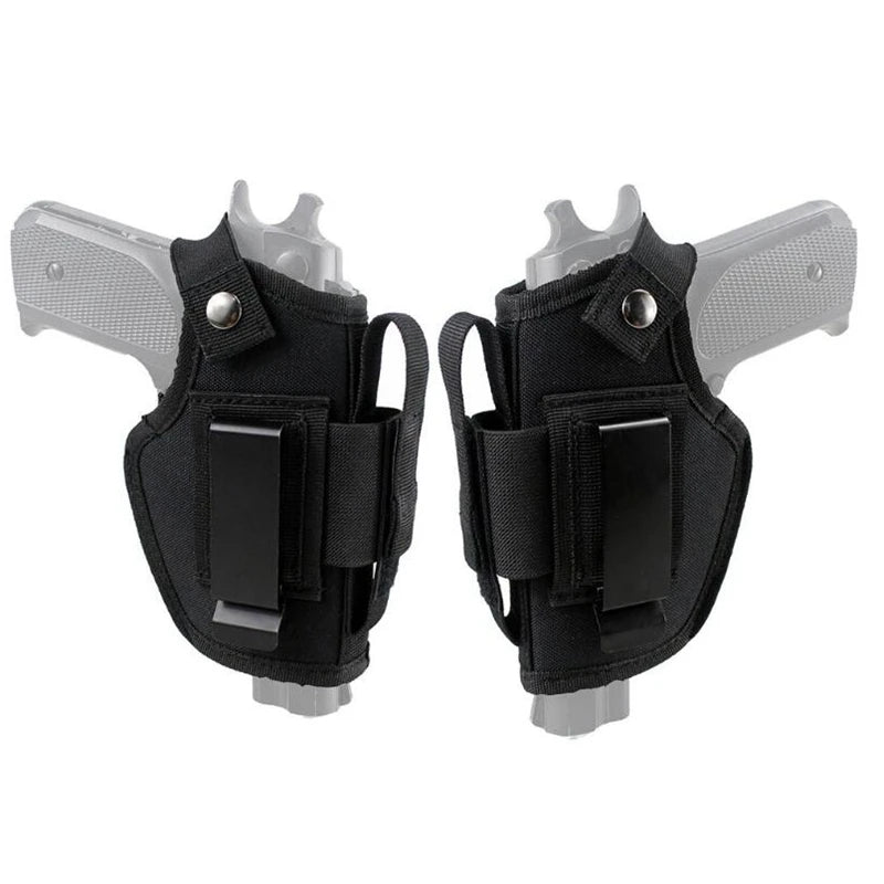 Holster IWB OWB Universel en Nylon avec Poche Chargeur, Noir ou Vert, vue 5