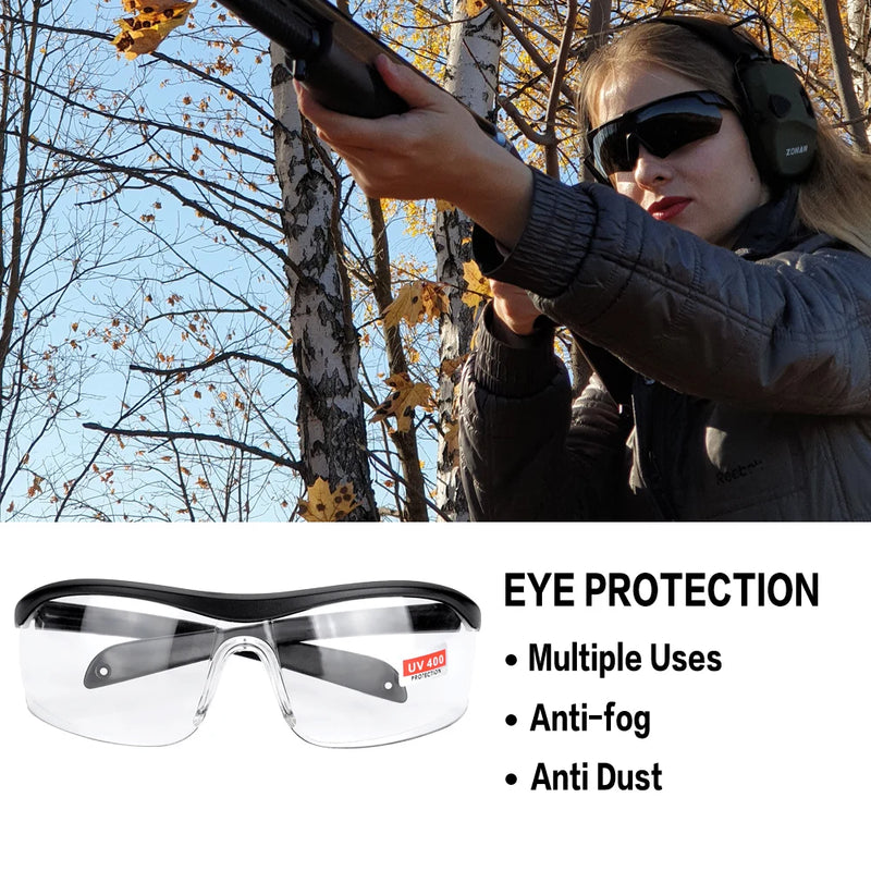 Casque Anti-Bruit Électronique pour le Tir, avec Lunettes et Mallette, 3 Coloris, vue 7