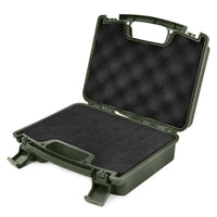 Mallette Arme de Poing Compacte à Mousse Alvéolée, Noire, Vert Armée ou Beige Sable, 26 cm, vue 6