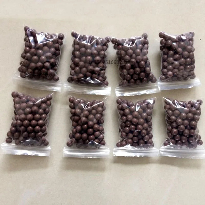 Billes Lance-Pierre en Argile Brune 9 mm, Sachets de 200 à 400 g, vue 2