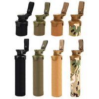 Pochette Pliable de Rangement pour 3000 Billes d'Airsoft, Nylon 1000D, Fixation MOLLE, 7 x 26 cm, 4 Coloris