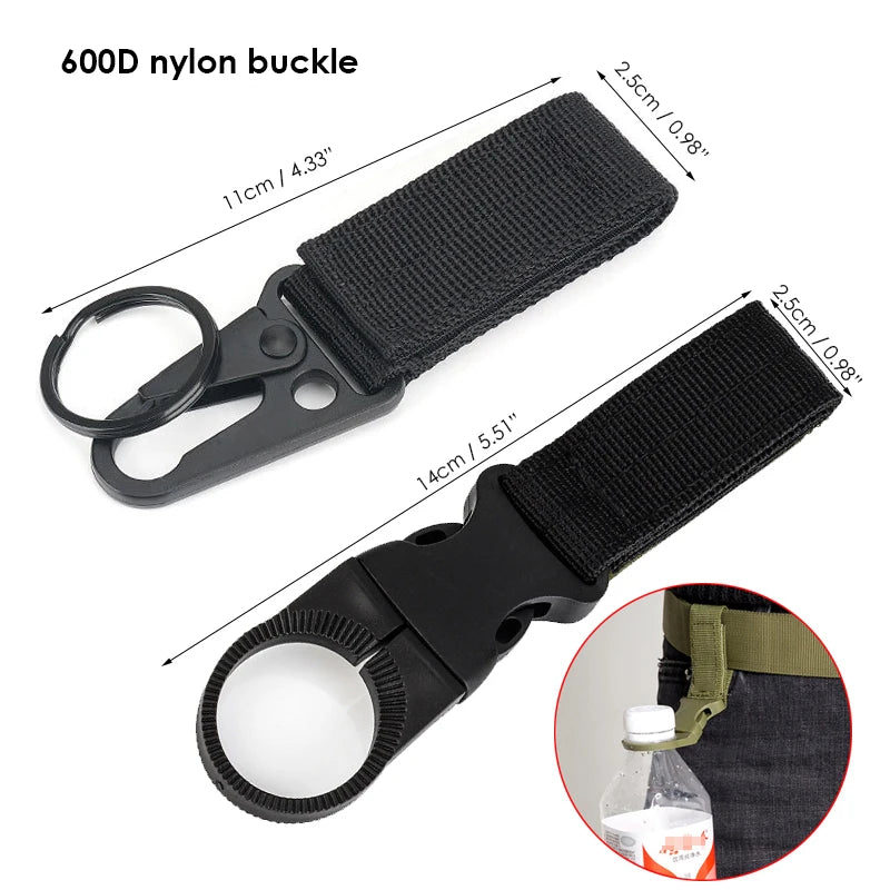 Ceinture Tactique Élastique Nylon, Boucle Rotative en Zinc, 125 cm, vue 7