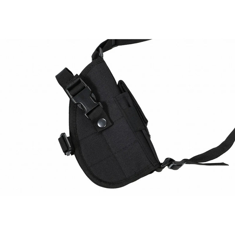 Holster d'Épaule Droitier en Nylon avec Double Porte-Chargeur, Trois Coloris, vue 4