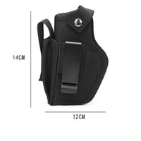 Holster IWB OWB Universel en Nylon avec Poche Chargeur, Noir ou Vert, vue 2