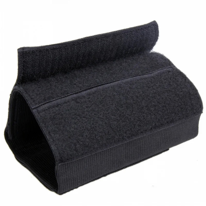 Holster de Cheville Noir Auto-Agrippant, Droitier ou Gaucher, 40 x 13 cm, vue 2
