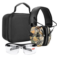 Casque Anti-Bruit Électronique pour le Tir, avec Lunettes et Mallette, 3 Coloris, vue 2