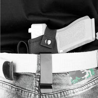 Holster IWB OWB Universel en Nylon avec Poche Chargeur, Noir ou Vert, vue 8