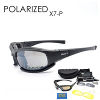 Lunettes de Protection Tactiques à Monture Rembourrée, Verres Interchangeables, Étui Rigide, vue 8