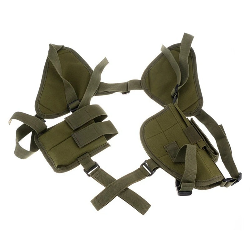 Holster d'Épaule Droitier en Nylon avec Double Porte-Chargeur, Trois Coloris, vue 8