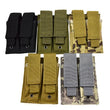Porte-Chargeur Double MOLLE Nylon pour Chargeurs de Pistolet 9 mm, 5 Coloris