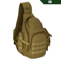 Sac Bandoulière Tactique 50 cm en Nylon Anti-Déchirure, Poches MOLLE, 4 Coloris, vue 10