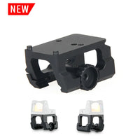 Rehausse pour Viseur Point Rouge Compact, Rail Picatinny, Serrage à Molette, Noire, vue 5