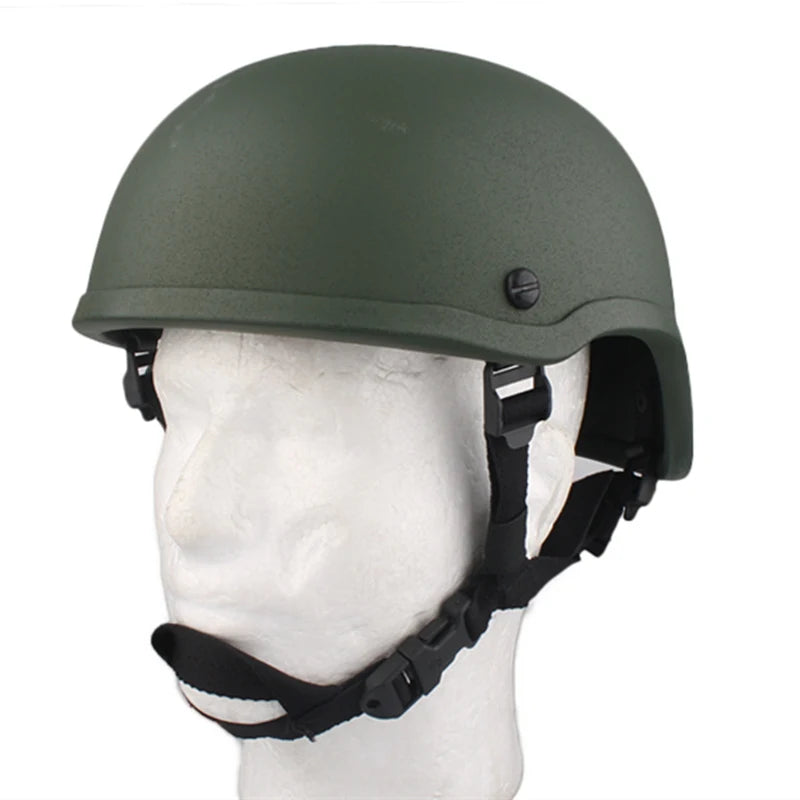 Casque Airsoft Type MICH en ABS, Modèles 2001 et 2002, Trois Coloris