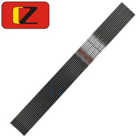 Tubes de Flèches Carbone Noir Brillant, Diamètre Intérieur 4,2 ou 6,2 mm, Spine 300 à 1100, Lot de 12, vue 2