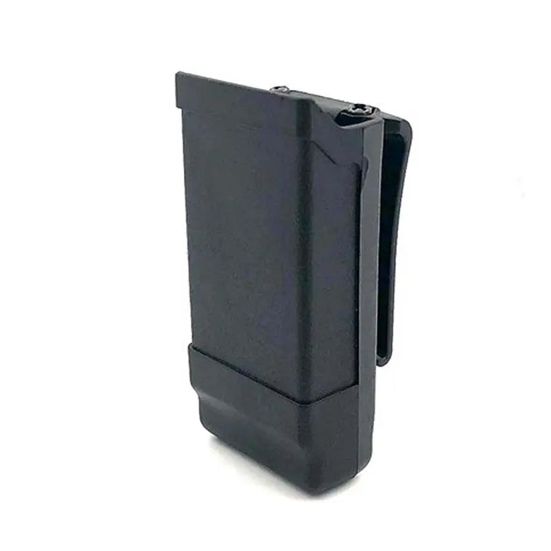 Porte-Chargeur Simple Rigide en Polymère Noir, Clip de Ceinture, 9 mm, vue 2