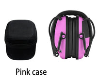 Casque Anti-Bruit Électronique Pliable, Rose, Turquoise ou Marron, avec ou sans Étui, vue 9