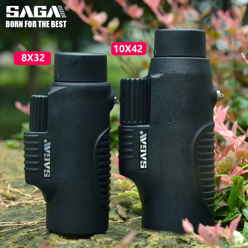 Monoculaire 8x32, 8x42 ou 10x42 Noir, Prisme BAK4 FMC, Adaptateur Smartphone, vue 5