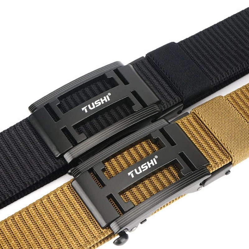 Ceinture Tactique Nylon 3,5 cm à Boucle Métallique Ajourée, 7 Coloris, vue 4