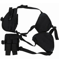 Holster d'Épaule Droitier en Nylon avec Double Porte-Chargeur, Trois Coloris, vue 3