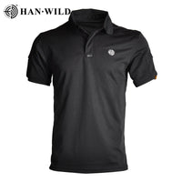 Polo Tactique Homme à Manches Courtes, Séchage Rapide et Poches de Manche, 4 Coloris, vue 10