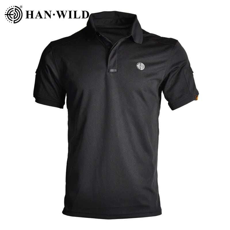Polo Tactique Homme à Manches Courtes, Séchage Rapide et Poches de Manche, 4 Coloris, vue 10