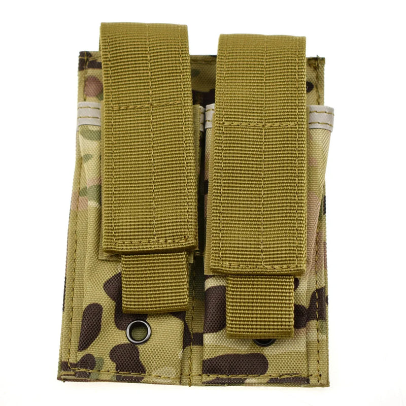 Porte-Chargeur Double MOLLE Nylon pour Chargeurs de Pistolet 9 mm, 5 Coloris, vue 8