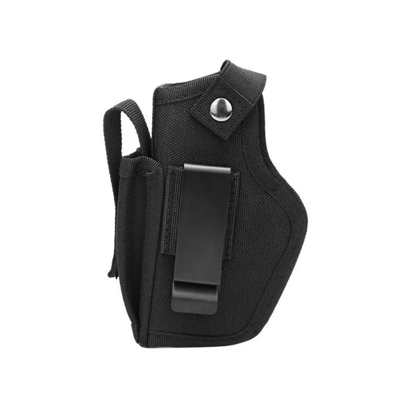 Holster IWB OWB Universel en Nylon avec Poche Chargeur, Noir ou Vert