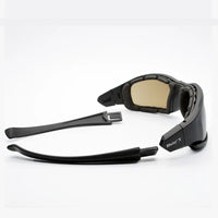 Lunettes de Protection Tactiques à Monture Rembourrée, Verres Interchangeables, Étui Rigide, vue 6