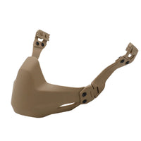 Demi-Masque Airsoft ABS pour Casque FAST, avec ou sans Lunettes Rabattables, vue 7