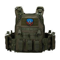 Gilet Tactique Porte-Plaques Nylon 500D à Dégagement Rapide, Ceinture 86-126 cm, vue 8