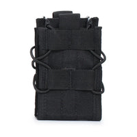 Porte-Chargeur Double 5,56 mm MOLLE Nylon 500D, 12 x 8,5 cm, vue 10