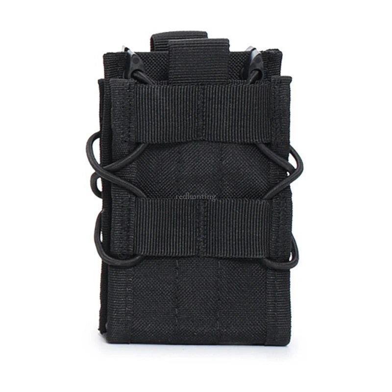 Porte-Chargeur Double 5,56 mm MOLLE Nylon 500D, 12 x 8,5 cm, vue 10