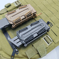 Porte-Chargeur 9 mm Coque Souple TPR et Cordon Élastique, Fixation MOLLE, vue 4