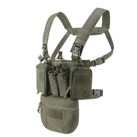 Gilet Tactique Chest Rig Nylon 500D avec Poches Frontales, Poche Pendante en Option, vue 5