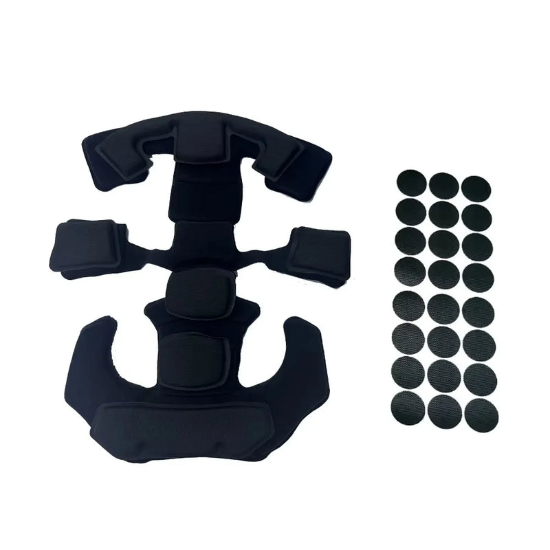 Suspension à Molette et Coussinets pour Casque Tactique, Sable, Vert ou Noir, vue 11