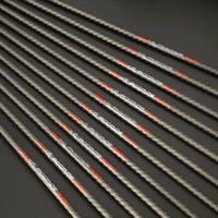 Tubes de Flèches Carbone Tissage 3K, Diamètre Intérieur 6,2 mm, Spine 200 à 600, Lot de 6, 12 ou 18, vue 5