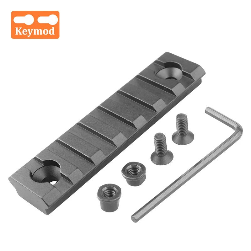 Section de Rail Picatinny 20 mm pour Garde-Main KeyMod en Aluminium, 4 à 13 Fentes, à l'Unité ou en Lot, vue 7