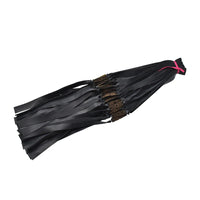 Élastiques Lance-Pierre Plats Noirs ou Rouges, Poche en Cuir, 45 cm, vue 6