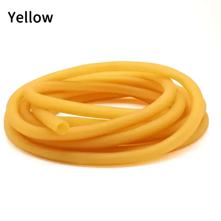 Tube Latex Naturel pour Lance-Pierre, Creux ou Plein, 5 Coloris
