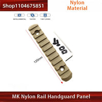 Rail Picatinny 20 mm pour Garde-Main M-LOK et KeyMod, Nylon ou Métal, Rail Seul ou Lot de 5 ou 6 Rails, vue 16
