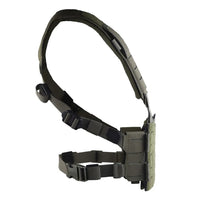 Gilet Tactique Chest Rig Modulaire à Panneau Frontal MOLLE, 29 x 21 cm, vue 3