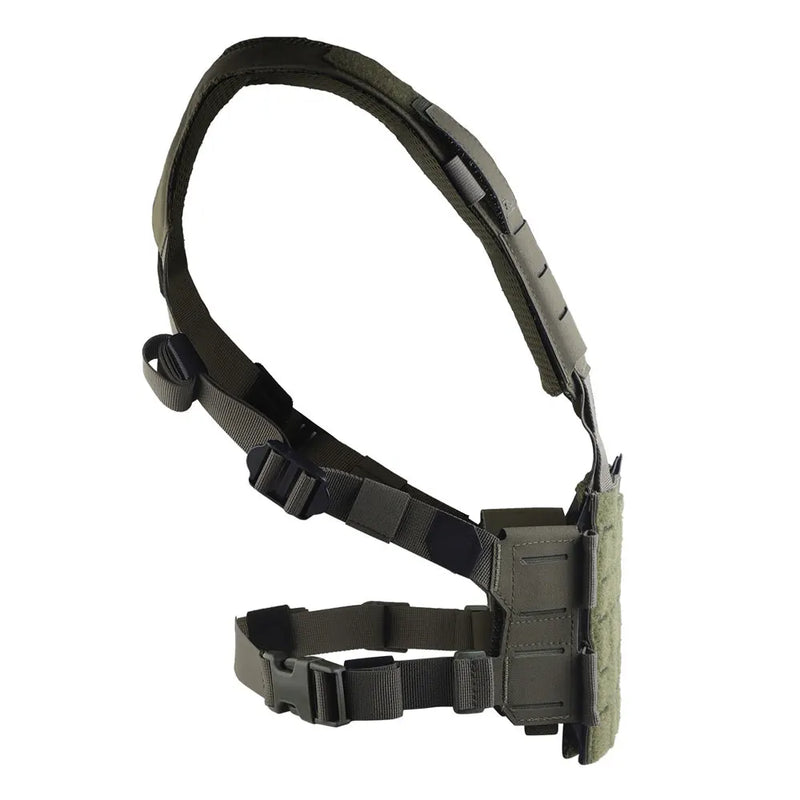 Gilet Tactique Chest Rig Modulaire à Panneau Frontal MOLLE, 29 x 21 cm, vue 3