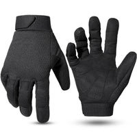 Gants Tactiques Fins et Respirants, Camouflage, Noir ou Vert, S à XL