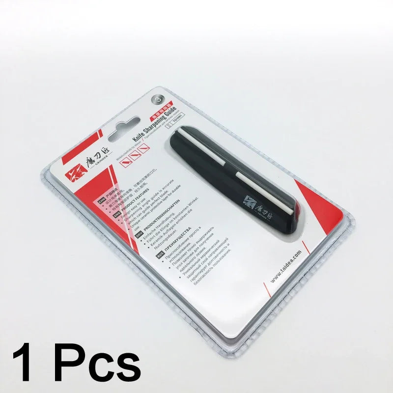 Guide d'Angle d'Affûtage à Clipser pour Couteau, Plastique et Céramique, 1 à 7 Pièces