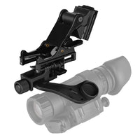Support Vision Nocturne Bras en J pour Casque, Monoculaire PVS-14, Noir, vue 6