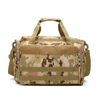 Sac de Tir Tactique Oxford à Cloisons Réglables et Panneaux MOLLE, 36 x 25 x 26 cm, vue 8