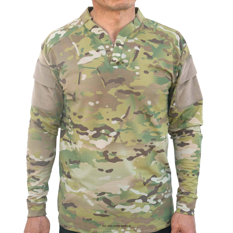 Chemise de Combat Tactique Manches Longues Séchage Rapide, Camouflage, Noir, Beige, Vert, vue 4