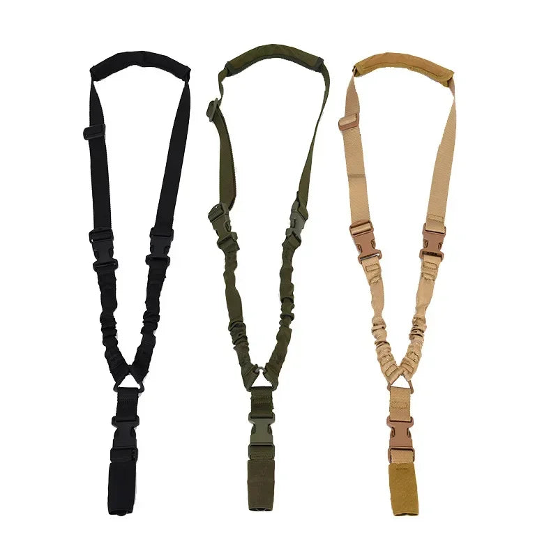 Bretelle de Fusil 1 Point à Élastique, Réglable de 112 à 150 cm